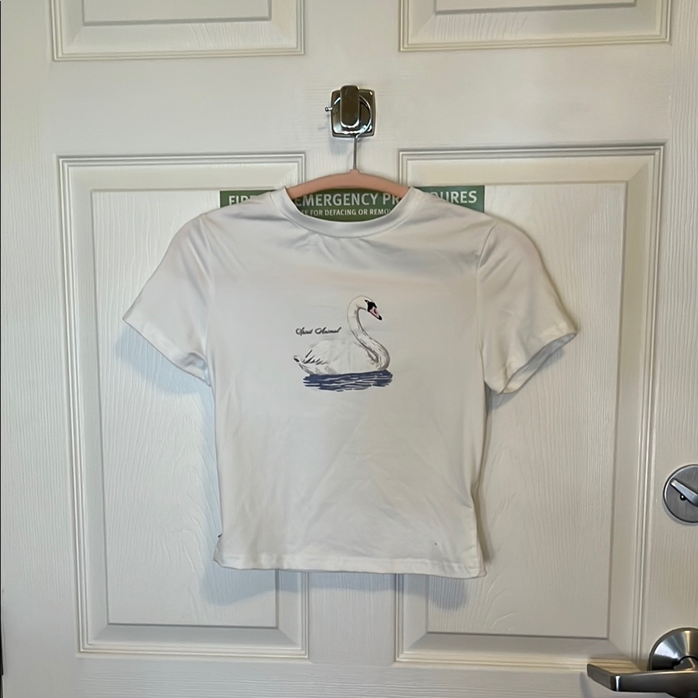 White Swan Graphic Tee